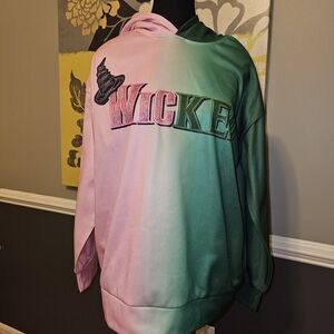 Pink and Green Wicked Hoodie